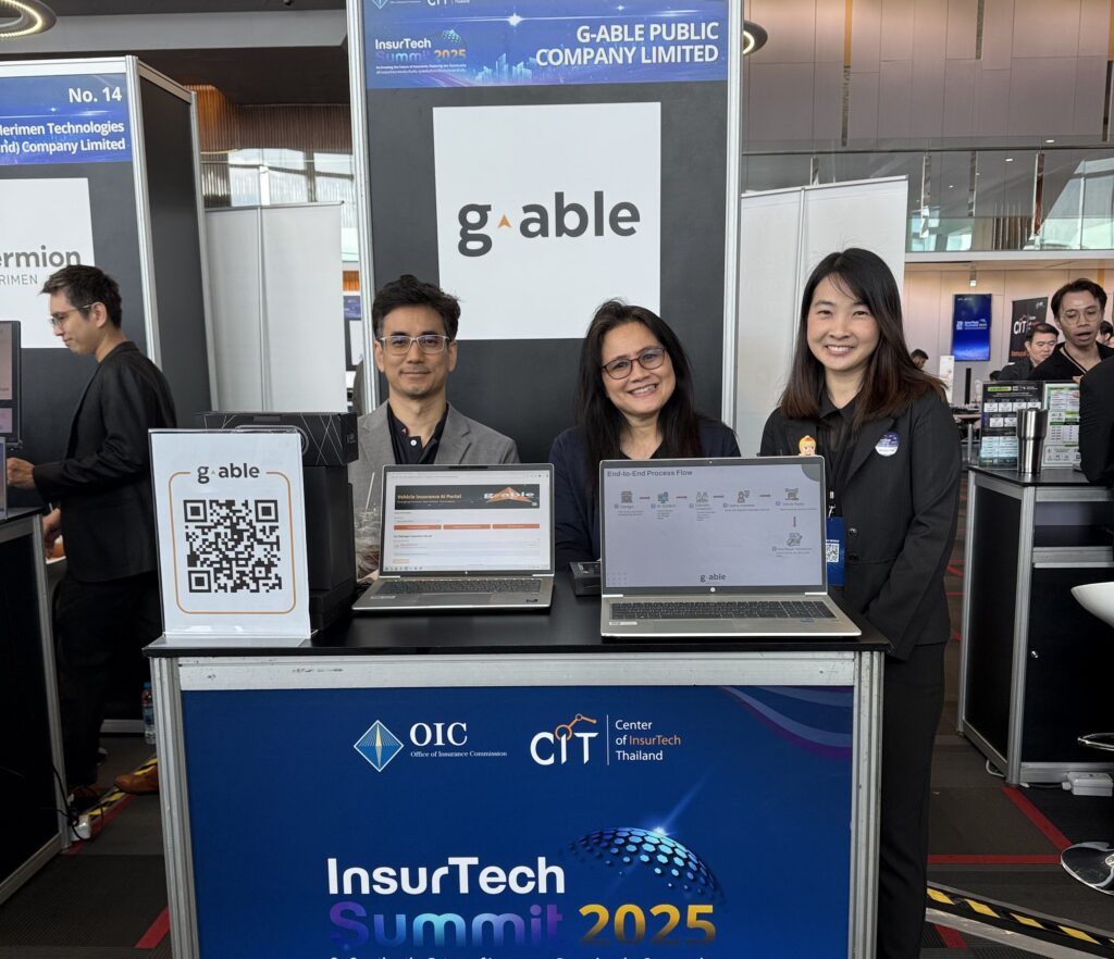 G-Able โชว์ศักยภาพ AI Claim Optimizer ในงาน InsurTech Summit 2025